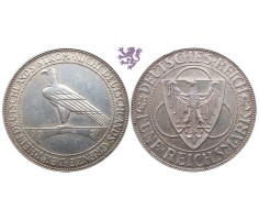 5 Reichsmark, 1930. Liberation of Rhineland