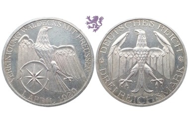 3 Reichsmark, 1929. Prussen