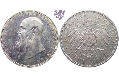 5 mark, 1902. Georg II