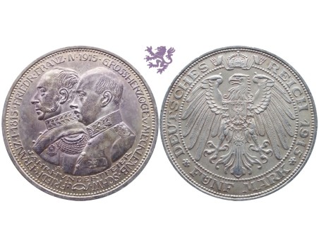 5 mark, 1915. Friedr&Franz 5 mark, 1915. Friedr&Franz