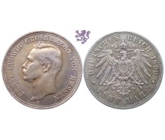 5 mark, 1899. Ernst Ludwig Grosherzog