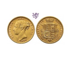 ½ Sovereign, 1884., Victoria
