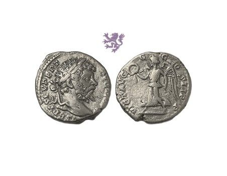 Septimius Severus, AR-Denarius, 197-198 AD.