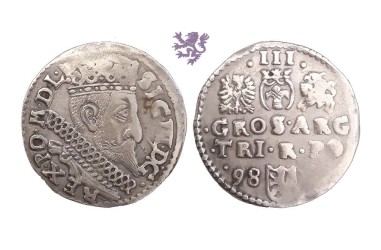 3 Grosze - Trojak, 1598. Sigismund III VASA