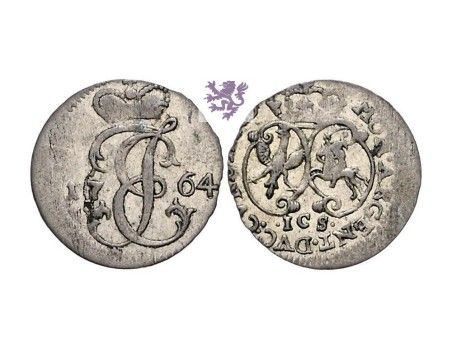 1 Grossus - Ernst Johann von Biron, 1764.