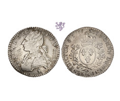 ⅒ Ecu, 1777, Louis XVI