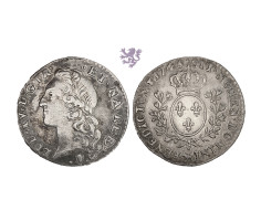 ⅒ Ecu, 1746 Pau, Louis XV
