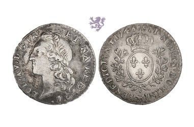 ⅒ Ecu, 1746 Pau, Louis XV