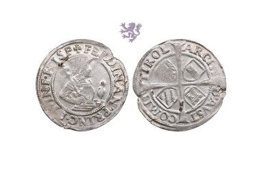 6 Kreuzer, (1522-1530) - Ferdinand I