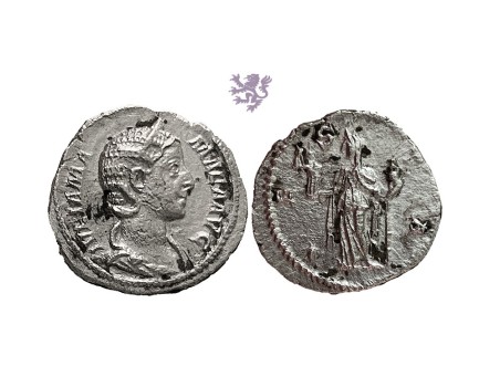 Julia Mamaea, 222-235. AR Denarius