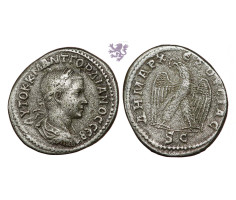 Gordian III, , 240 A.D., Tetradrachm,  Antioch mint