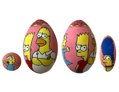 Simpsons wooden egg