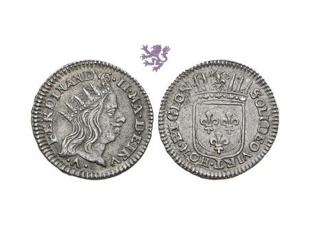 1 Luigino, LIVORNO FERDINANDO II DE MEDICI 1660.