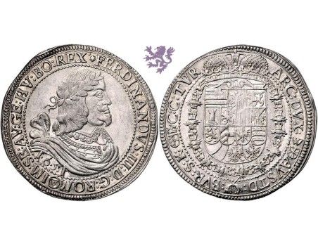 1 thaler, 1651. Ferdinand III