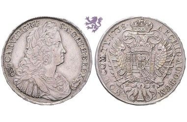 Thaler, 1738., Charles VI (Karl VI)