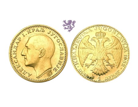 1 dukat, 1932. Aleksandar I
