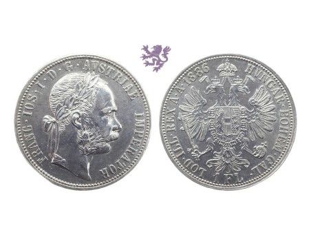 1 Florin, 1886. Franz Joseph