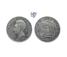 1 Sucre, 1930. Ecuador
