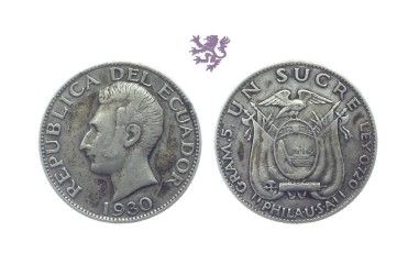 1 Sucre, 1930. Ecuador