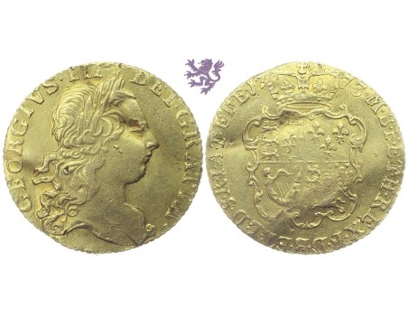 1 Guinea, 1773., George III