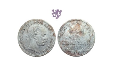Franc Joseph 10 krajczar 1870 KB