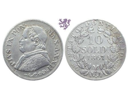 10 Soldi, 1867.