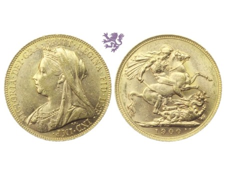 Sovereign, 1900. Victoria