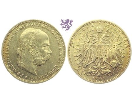 20 Corona, 1894.