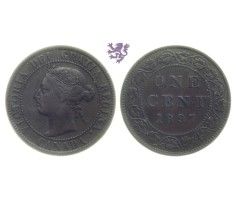 One cent, 1897. Victoria