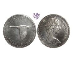 1 Dollar, 1867 - 1967, Elizabeth II