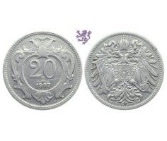 20 Heller, 1907. Franz Joseph I