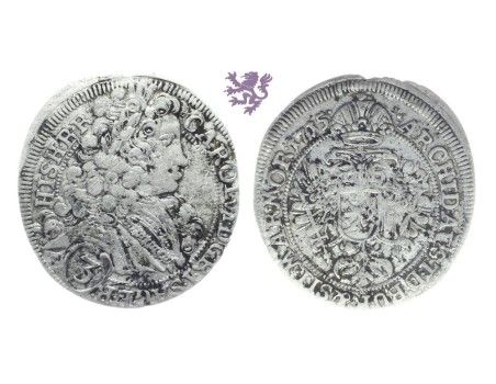 3 Kreuzer, 1715. Carol VI