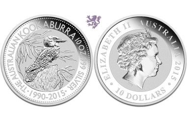 10oz Kookaburra, 2015. 999