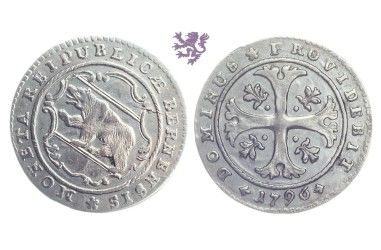 1/2 Batzen, 1796. Bern