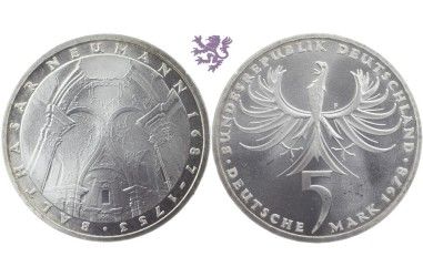5 mark, 1978. Balthasar Neumann