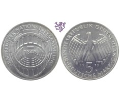 5 mark, 1973. Frankfurter Nationalversammlung